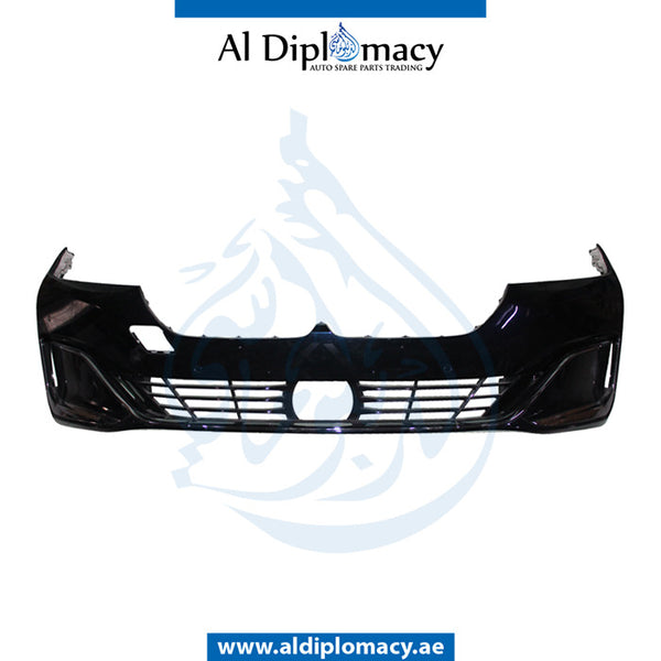 Front Bumper, WITH SENSOR Hole, COMPLETE for BMW 7 Series G11 (2019-2022) models, Part Number UN-51119466571-CO