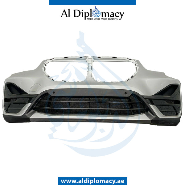 Front Bumper, WITH SENSOR Hole, COMPLETE for BMW X1 Series F48 (2016-2019) models, Part Number UN-51119883249-CO
