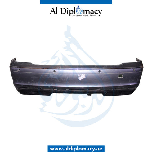 Rear Bumper, WITH SENSOR Hole, COMPLETE for BMW 7 Series E65 (2001-2008) models