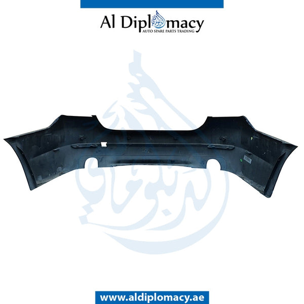 Rear Bumper, WITH SENSOR Hole, EMPTY for BMW 5 Series F10 (2010-2016) models, Part Number UN-51127238518