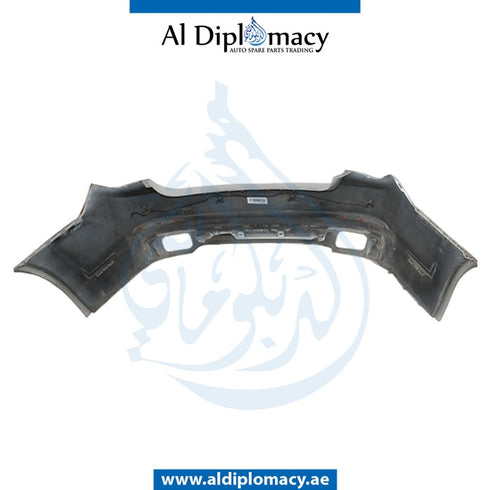 Rear Bumper, WITH SENSOR Hole, COMPLETE for BMW 3 Series F01 (2008-2015) models, Part Number UN-51127311354-CO