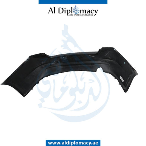 Rear Bumper, WITH SENSOR Hole, COMPLETE for BMW 3 Series F30 (2011-2015) models, Part Number UN-51127312728-CO