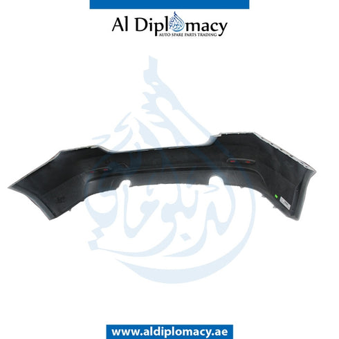 Rear Bumper, WITH SENSOR Hole, COMPLETE for BMW 4 Series F32 (2013-2017) models, Part Number UN-51127363298-CO