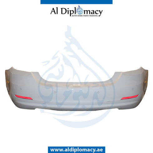 Rear Bumper, WITH SENSOR Hole, COMPLETE for BMW 4 Series F32 (2013-2017) models, Part Number UN-51127363300-CO