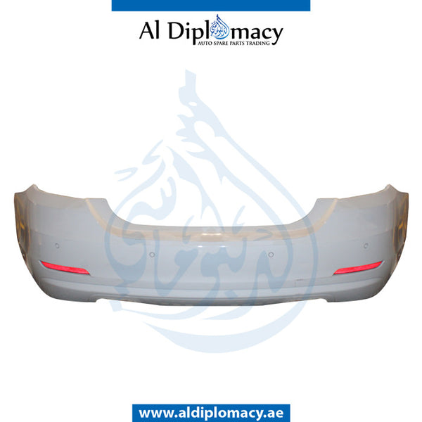 Rear Bumper, WITH SENSOR Hole, COMPLETE for BMW 4 Series F32 (2013-2017) models, Part Number UN-51127363300-CO