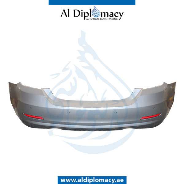 Rear Bumper, WITH SENSOR Hole, COMPLETE for BMW 4 Series F32 (2013-2017) models, Part Number UN-51127363302-CO