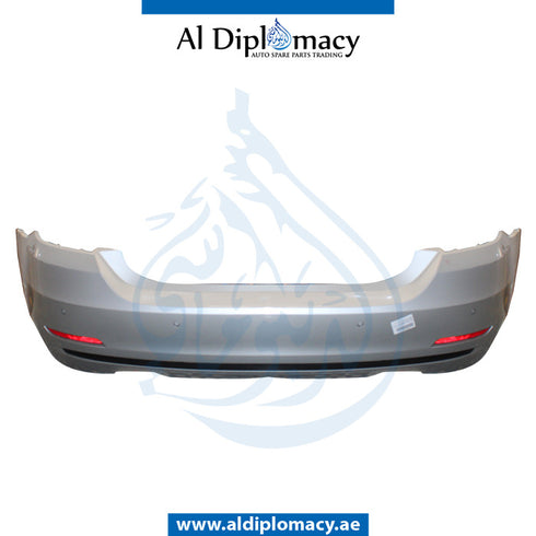 Rear Bumper, WITH SENSOR Hole, COMPLETE for BMW 4 Series F32 (2013-2017) models, Part Number UN-51127363306-CO