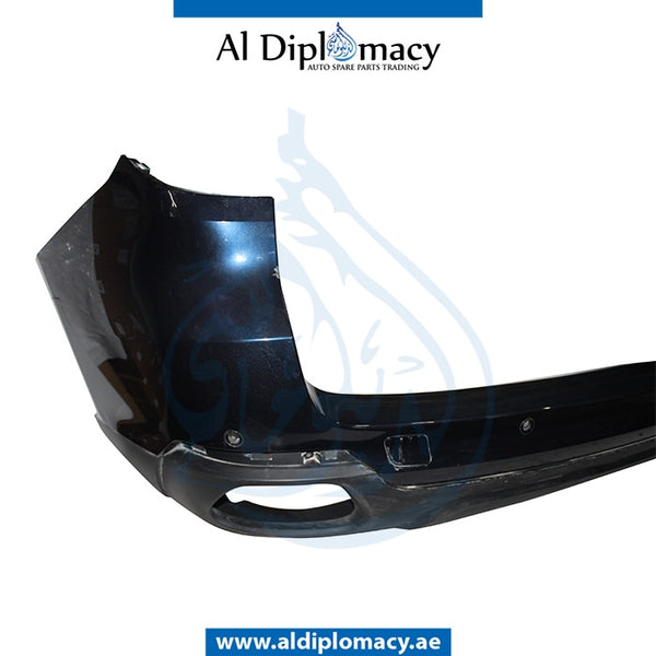 Rear Bumper, WITH SENSOR Hole, EMPTY for BMW X5 Series F15 (2013-2018) models, Part Number UN-51127378571