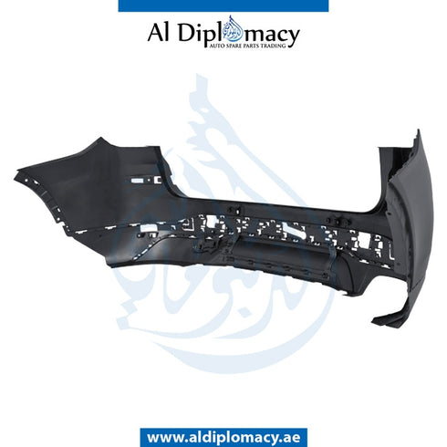 Rear Bumper, WITH SENSOR Hole, EMPTY for BMW X3 Series F25 (2010-2017) models, Part Number UN-51127392992