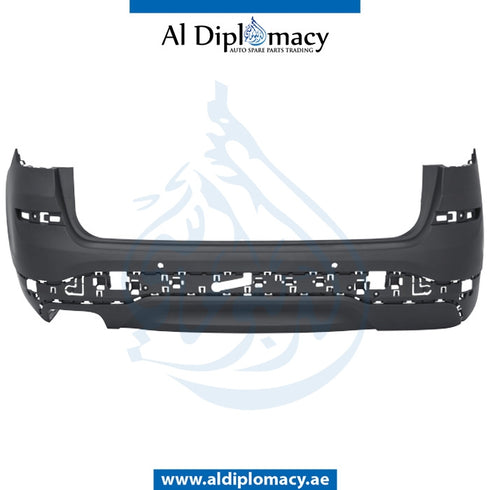 Rear Bumper, WITH SENSOR Hole, EMPTY for BMW X3 Series F25 (2010-2017) models