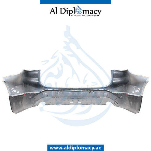 Rear Bumper, WITH SENSOR Hole, COMPLETE for BMW X1 Series F48 (2016-2019) models