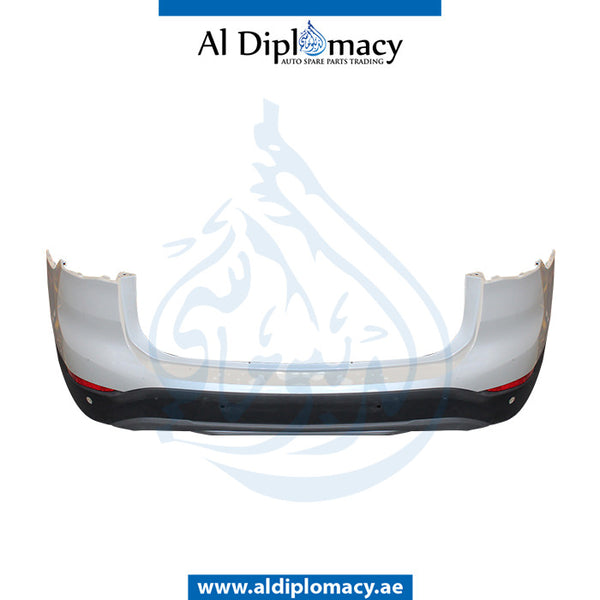 Rear Bumper, WITH SENSOR Hole, COMPLETE for BMW X1 Series F48 (2016-2019) models, Part Number UN-51127403391-CO