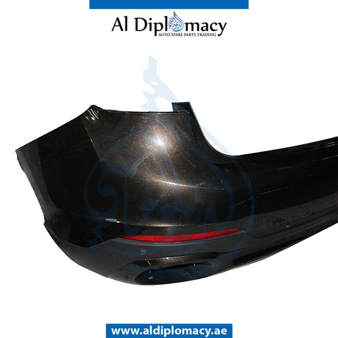 Rear Bumper, WITH SENSOR Hole, COMPLETE for BMW X6 Series F16 (2014-2019) models, Part Number UN-51127413500-CO