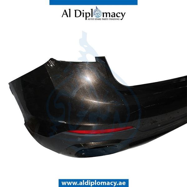 Rear Bumper, WITH SENSOR Hole, COMPLETE for BMW X6 Series F16 (2014-2019) models, Part Number UN-51127413500-CO