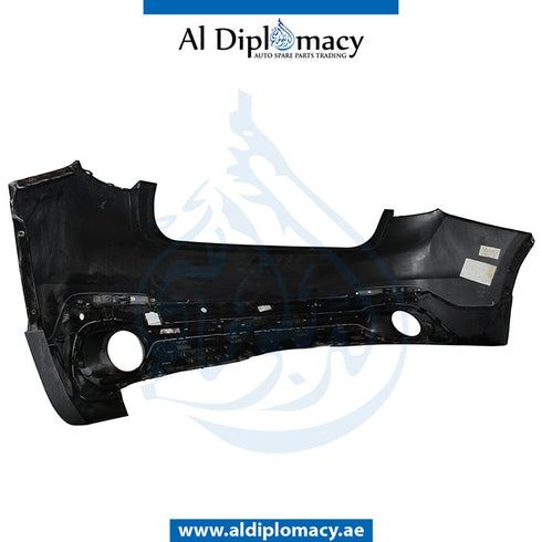 Rear Bumper, WITH SENSOR Hole, COMPLETE for BMW X6 Series F16 (2014-2019) models