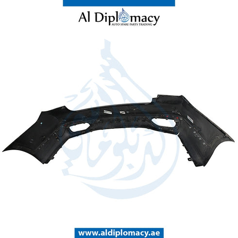 Rear Bumper, WITH SENSOR Hole, COMPLETE for BMW 7 Series G11 (2015) models, Part Number UN-51127427622-CO