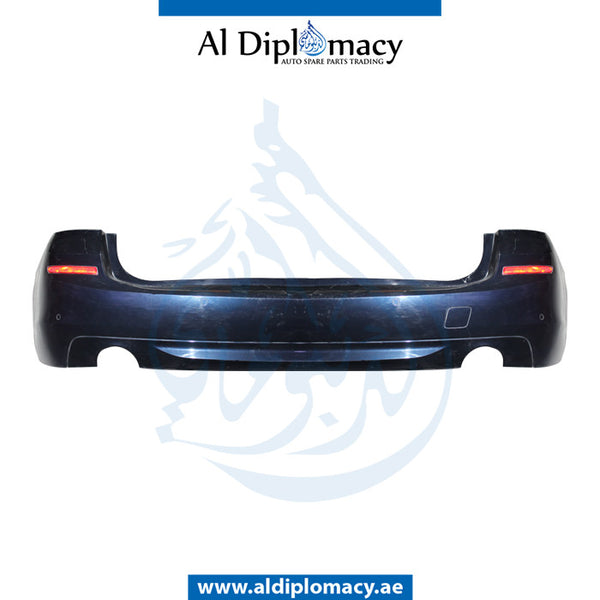 Rear Bumper, WITH SENSOR Hole, COMPLETE for BMW 5 Series G31 (2017-2020) models, Part Number UN-51127475617-CO