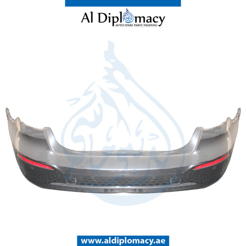 Rear Bumper, WITH SENSOR Hole, COMPLETE for BMW 3 Series F34 (2016-2021) models, Part Number UN-51127477802-CO