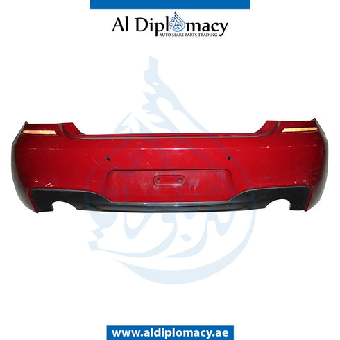 Rear Bumper, WITH SENSOR Hole, M Tec, COMPLETE for BMW 6 Series F06 (2011-2015) models, Part Number UN-51128052709-CO
