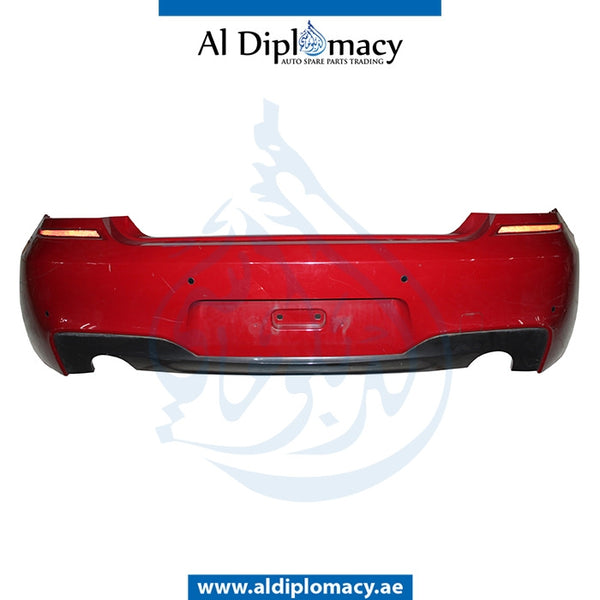Rear Bumper, WITH SENSOR Hole, M Tec, COMPLETE for BMW 6 Series F06 (2011-2015) models, Part Number UN-51128052709-CO