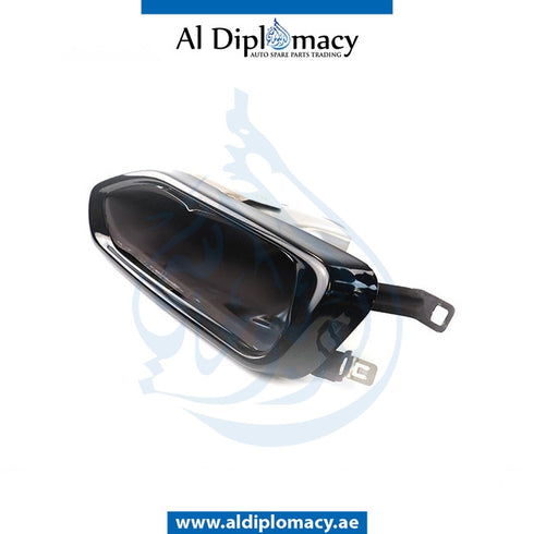 Left EXHAUST TAILPIPE TIP for BMW 7 Series G11 (2015) models, Part Number UN-51128064763