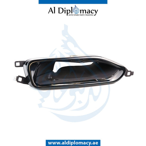 Right EXHAUST TAILPIPE TIP for BMW 7 Series G11 (2015) models, Part Number UN-51128064764