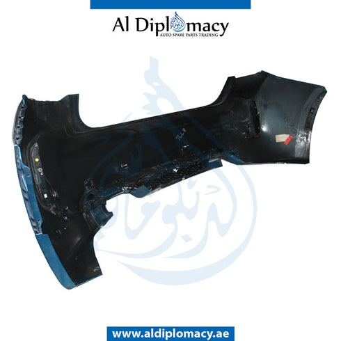 Rear Bumper, WITH SENSOR Hole, COMPLETE for BMW X6 Series F86 (2014-2019) models, Part Number UN-51128066911-CO