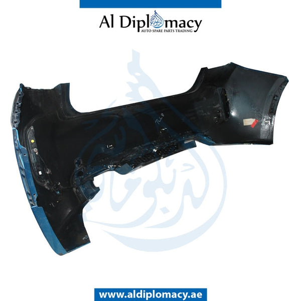 Rear Bumper, WITH SENSOR Hole, COMPLETE for BMW X6 Series F86 (2014-2019) models, Part Number UN-51128066911-CO