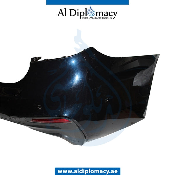 Rear Bumper, WITH SENSOR Hole, M Look, COMPLETE for BMW 5 Series F90 (2020-2023) models, Part Number UN-51128073725-CO