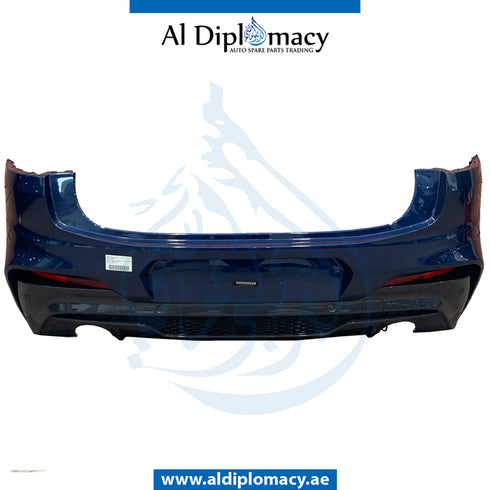 Rear Bumper, WITH SENSOR Hole, COMPLETE for BMW X4 Series F98 (2019-2021) models, Part Number UN-51128078840-CO