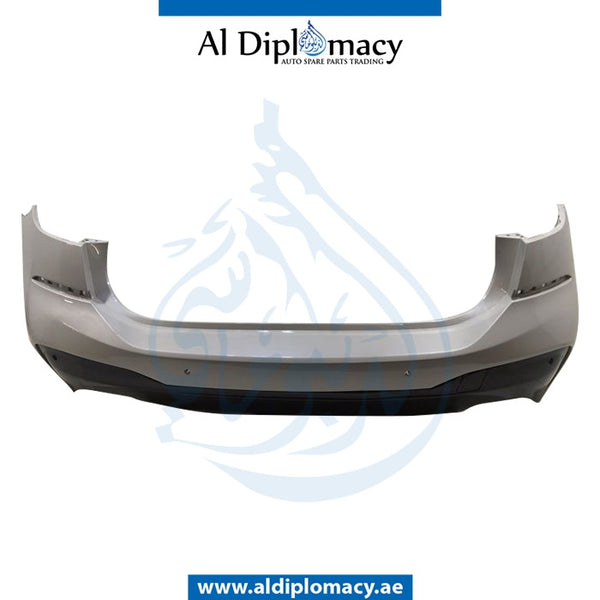 Rear Bumper, WITH SENSOR Hole, COMPLETE for BMW 6 Series G32 (2017-2020) models, Part Number UN-51128094106-CO