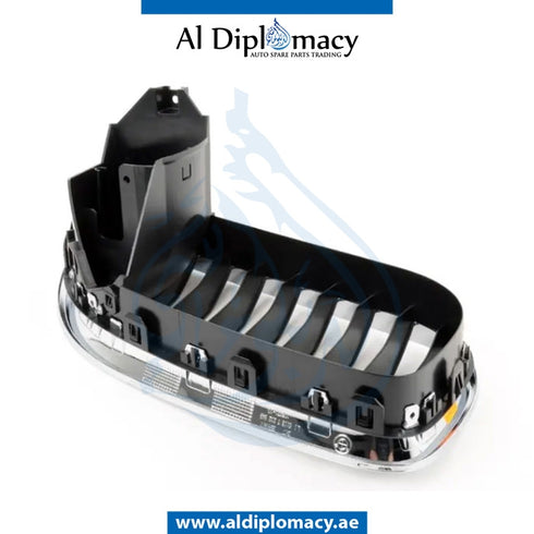 Left SHOW GRILLE for BMW 6 Series F06 (2011-2015) models, Part Number UN-51137212855