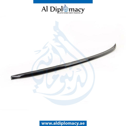 Left ROOF Rail, BLACK for BMW X6 Series F16 (2014-2019) models, Part Number UN-51137342197