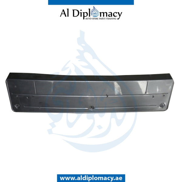 LICENSE PLATE HOLDER for BMW models, Part Number UN-51138038261