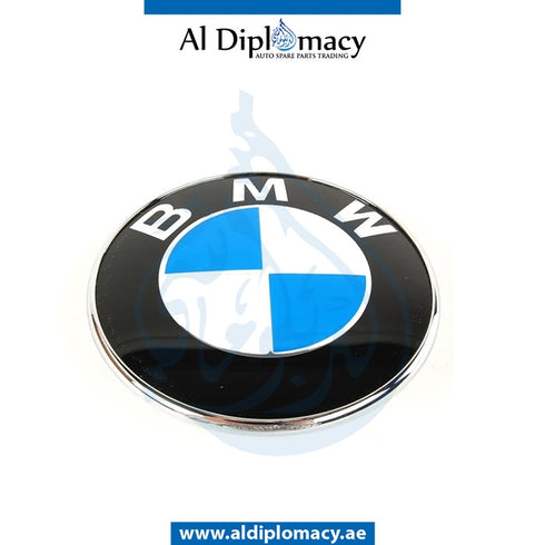TRUNK LID BMW LOGO for BMW 3 Series E46 (1998-2005) models, Part Number UN-51148203864