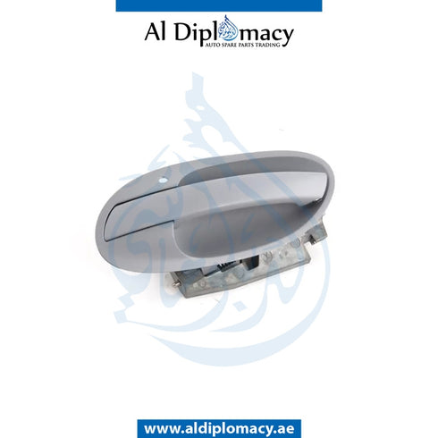 Left DOOR HANDLE for BMW 7 Series E65 (2001-2008) models, Part Number UN-51217191901