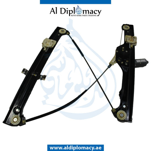 Front Left DOOR WINDOW Lifter, WITH MOTOR for BMW X5 Series E70 (2006-2013) models, Part Number UN-51337166379-W/MOTOR