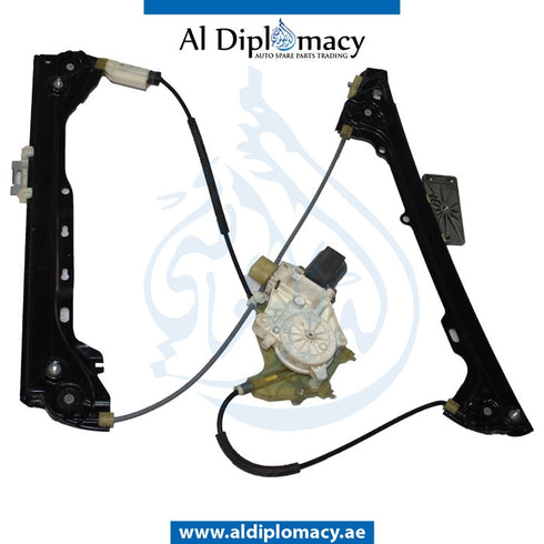 Front Left DOOR WINDOW Lifter, WITH MOTOR for BMW 3 Series E92 (2005-2013) models, Part Number UN-51337193455-W/MOTOR