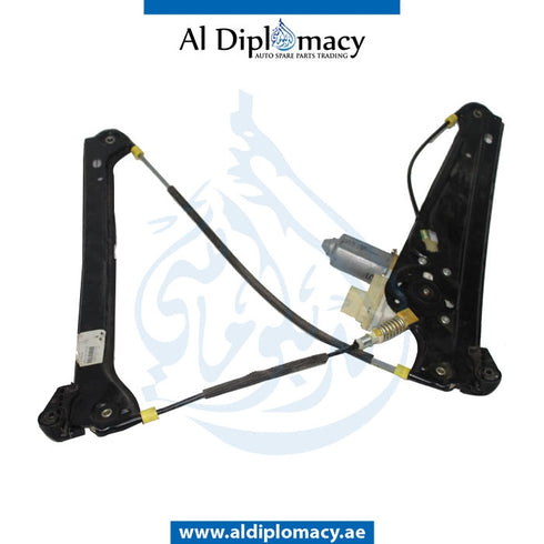 Front Right DOOR WINDOW Lifter, WITH MOTOR for BMW 7 Series E65 (2001-2008) models, Part Number UN-51337202480-W/MOTOR