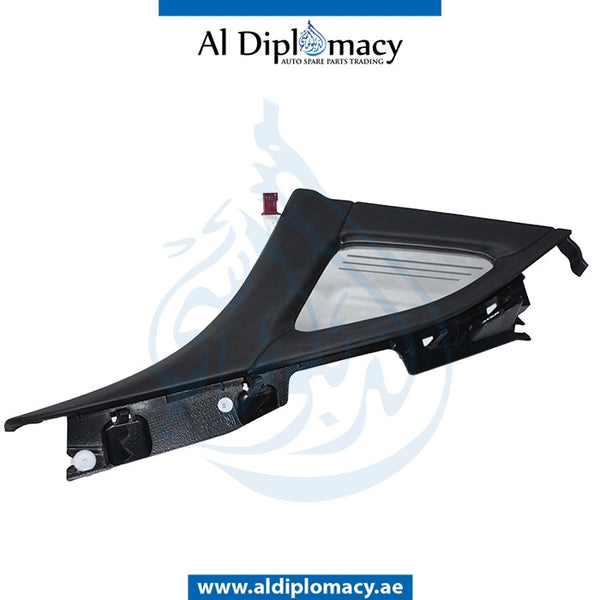 Front Left TRIM Cover, C-pillar for Rolls-Royce Wraith 2013-2023 models, Part Number UN-51437312541