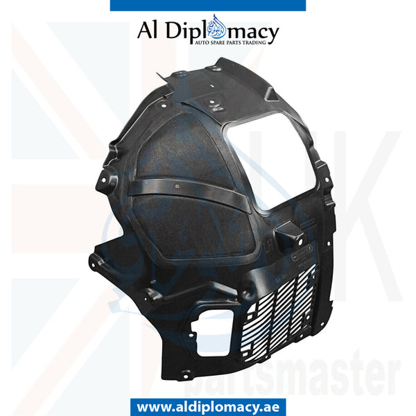 Front Left FENDER WHEEL HOUSING Cover, SECTION for BMW 5 Series G30 (2016-2020) models, Part Number UN-51717340785