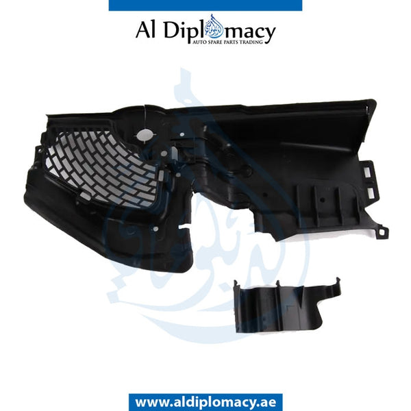 Left AIR DUCT for BMW 5 Series E60 (2004-2010) models, Part Number UN-51718036575