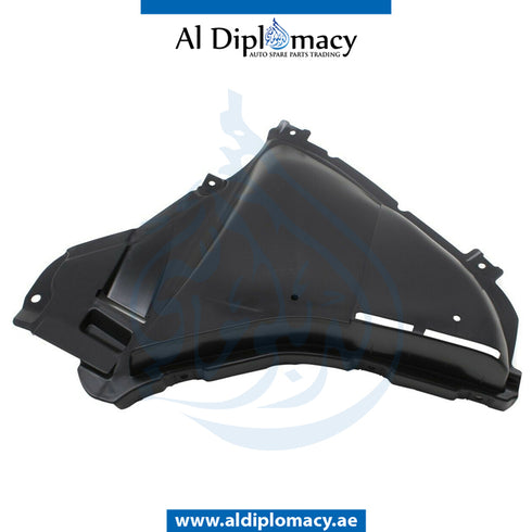 Front Left Lower FENDER WHEEL HOUSING COVER for BMW 5 Series G30 (2016-2020) models, Part Number UN-51718060031