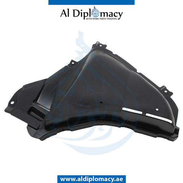 Front Left Lower FENDER WHEEL HOUSING COVER for BMW 5 Series G30 (2016-2020) models, Part Number UN-51718060031