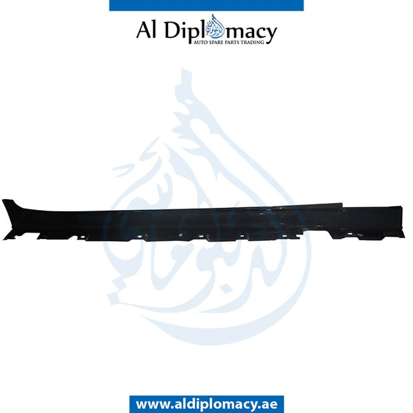Left SIDE SKIRT for BMW 5 Series F10 (2010-2016) models, Part Number UN-51777262663