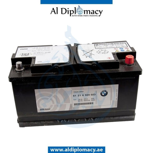 AGM STARTER BATTERY 90AH 92AH for BMW 1 Series E38 (2016-2023) models