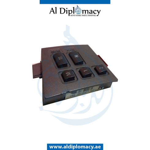 Right SEAT ADJUSTMENT SWITCH for BMW 7 Series E65 (2001-2008) models, Part Number UN-61316918407