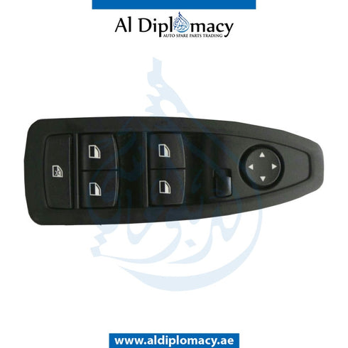 Front Left DOOR WINDOW SWITCH for BMW 1 Series F07 (2013-2017) models, Part Number UN-61319208110