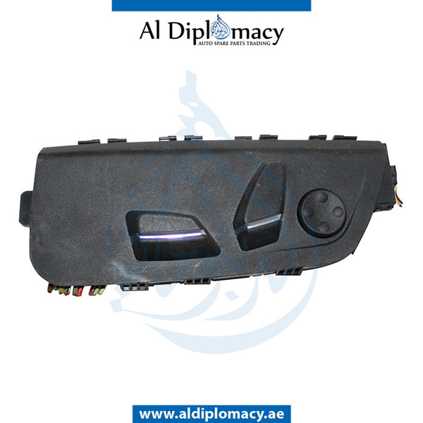 Front Left SEAT ADJUSTMENT SWITCH for BMW 5 Series F07 (2013-2017) models, Part Number UN-61319273481