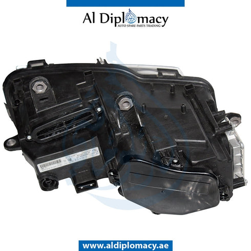 Left Headlight, BI Xenon, COMPLETE for Rolls-Royce Ghost 2009-2020 models, Part Number UN-63117211437-CO